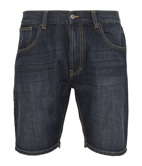 Casual Denim Shorts Blue Stoned 3